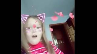 Арина котенок/// приложение Квай