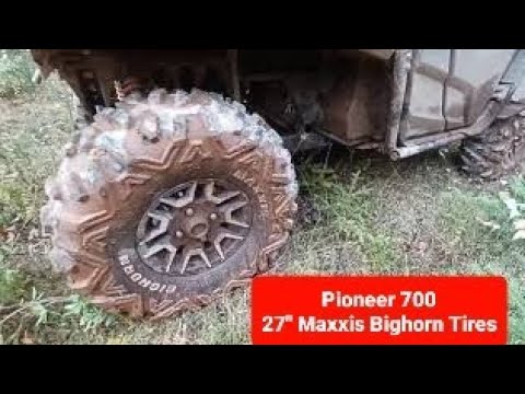 506SXS Reviews - Honda Pioneer 700-2 with 27" Maxxis Bighorn Tires . What is your Opinion?