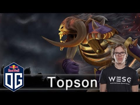 OG.Topson Clinkz Gameplay - Ranked Match - OG Dota 2.