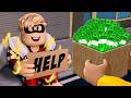HOMELESS SUPERHERO Becomes A MILLIONAIRE A Roblox Movie