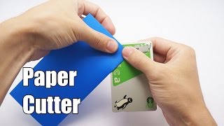HOW TO MAKE A PAPER CUTTER - Origami Tip #7