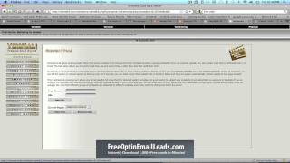 Step 3 - How To Get Fresh Email Leads in Veretekk