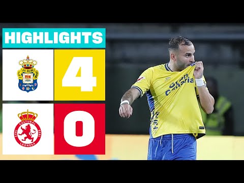 UD LAS PALMAS 4 - 0 CULTURAL Y DEPORTIVA LEONESA | RESUMEN LALIGA HYPERMOTION