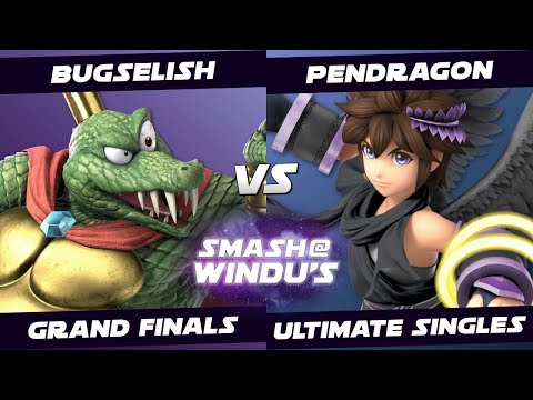 Smash @ Windu's 223 - Bugselish (King K. Rool) vs Pendragon (Pit) - Grand Finals SSBU