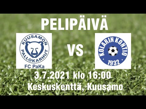 FC Paka - Kolarin Kontio, Miesten Vitonen, 3.7.2021 Kuusamo