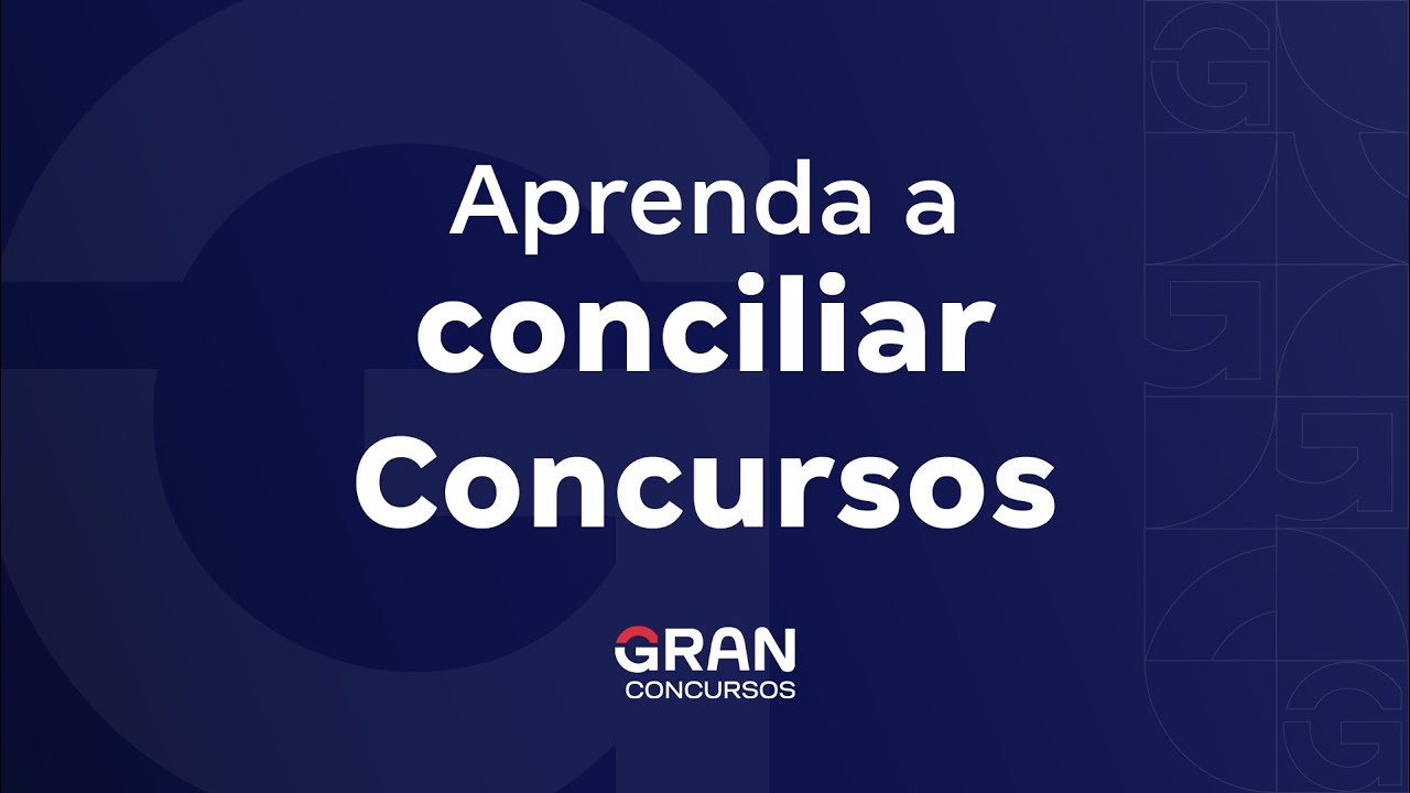 Gran Tutorial | Aprenda a conciliar Concursos com sua rotina
