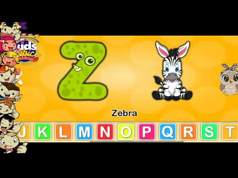 Learn Alphabet letters & Read name pictures| Read ABC with name pictures for kindergarten| Learn ABC