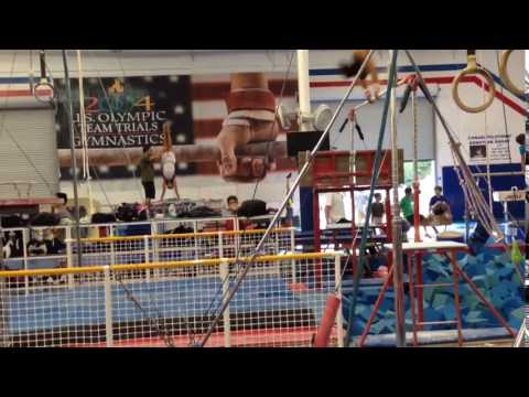 Hannah Nipp - Double lay dismount on bars