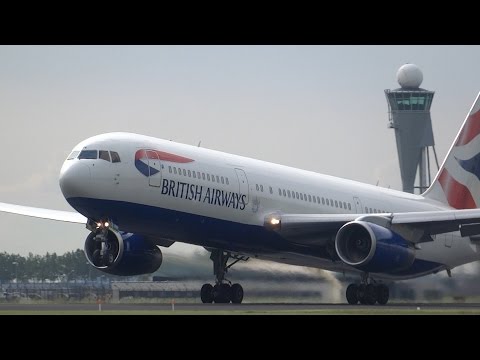 +30 Minutes Pure Heavy Take Off"s From Schiphol Airport