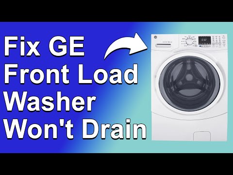How To Fix GE Front Load Washer Won't Drain (Why Is My GE Front Loader Washer Not Draining?)