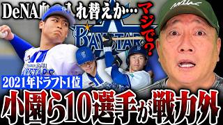 【緊急速報】DeNAが大量10選手を戦力外…ドラ1小園健太投手がなぜ？『復活させるならこのチームに任せたい』中川颯/井上絢登ら戦力外選手の可能性を語る!!