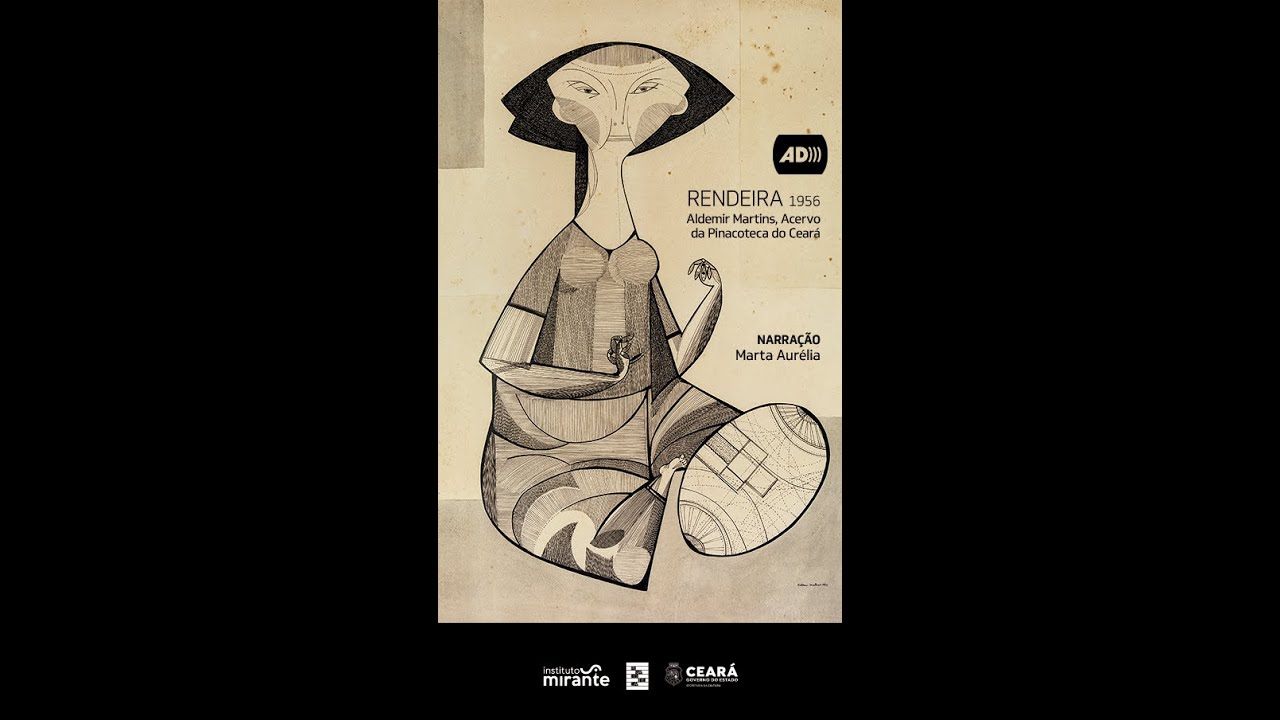 Audiodescrição "Rendeira" (1956) | Aldemir Martins