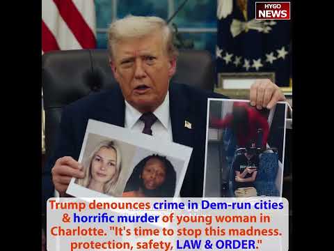 Trump on crime in Dem-run cities; Press Sec debunk red states=high-crime: top 20 cities run by Dem