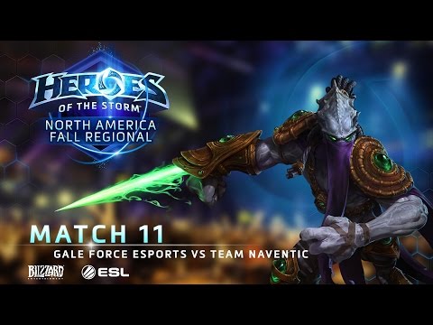 HotS - Gale Force eSports vs Team Naventic - NA Fall Regional #1 - Match 11 | Group A Finals