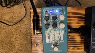 Video thumbnail for EHX Eddy Chorus/Vibrato Bass Doodling by Mitch Lamm