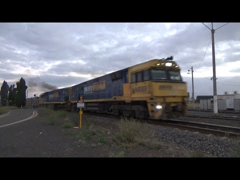Pacific National NR89, NR44 2MA5 Freight At North Geelong