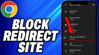 How To Block Redirect Site in Chrome Android - Easy Fix