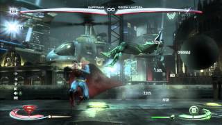 Injustice Superman 39% One Bar Midscreen BnB Combo