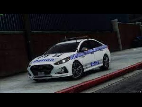 GTA 5 NSW LSPDFR Hyundai Sonata General Duties Patrol "Are You Drunk?"
