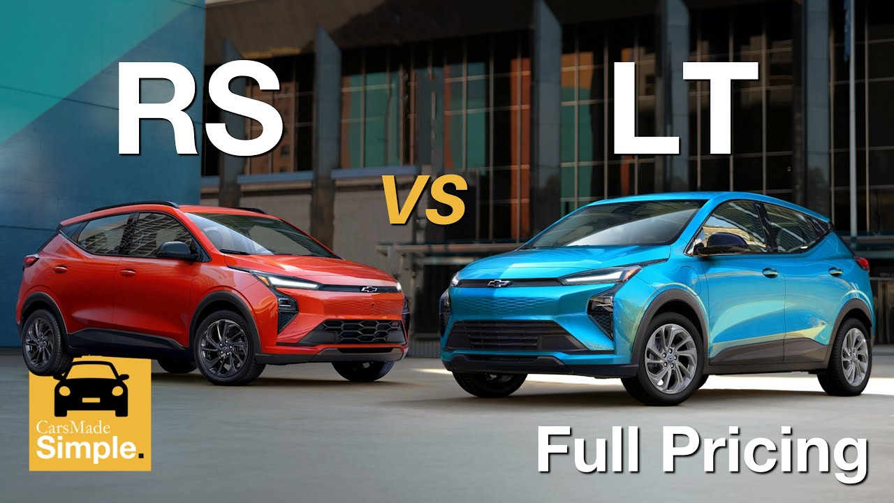 2027 Chevy Bolt EV RS vs LT | Feature & Pricing Breakdown!