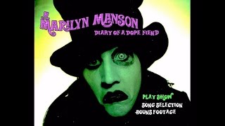 Marilyn Manson Diary of a Dope Fiend LIVE DVD