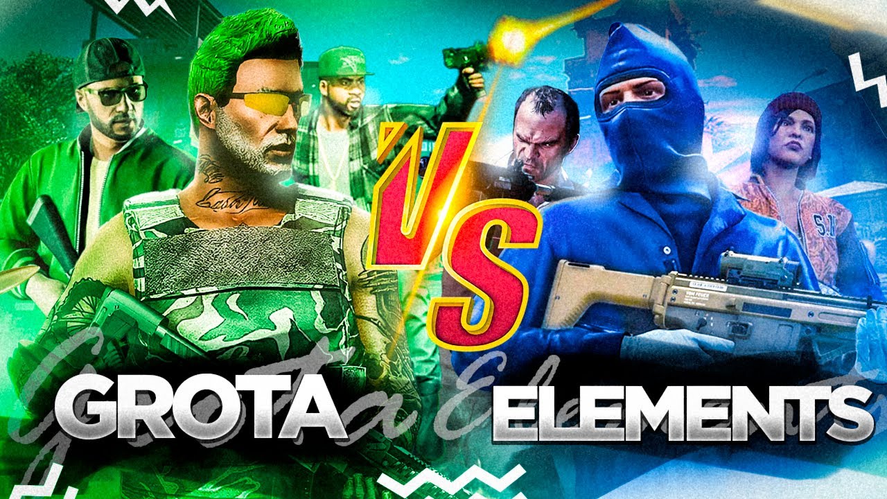 GUERRA GROTA X ELEMENTS no GTA RP!