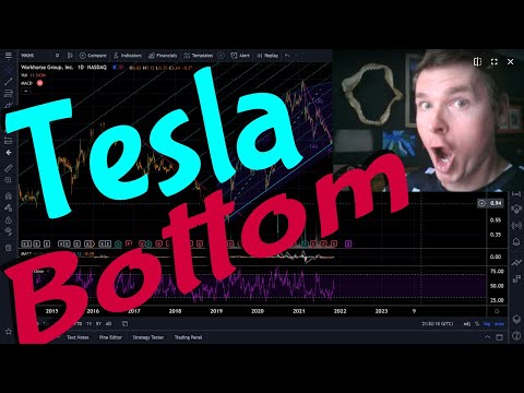 TSLA stock crash Tesla bottom