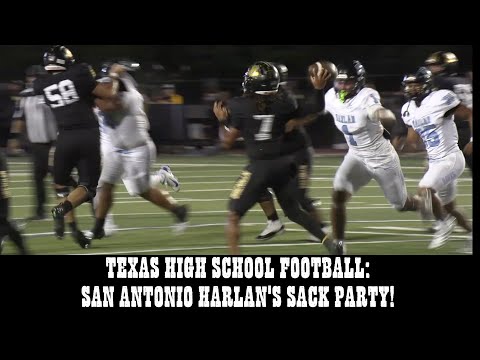 TEXAS HIGH SCHOOL FOOTBALL | SAN ANTONIO HARLAN SACK PARTY