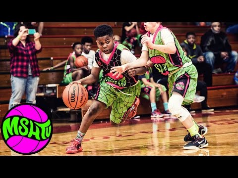 5th Grader Khoi Thurmon DROPS DIMES at MSHTV Camp - Class of 2023 Basketball