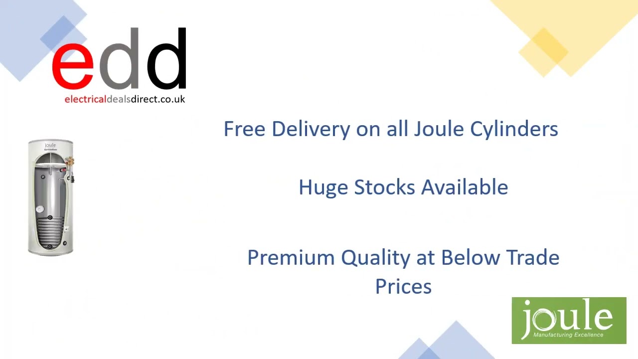Introducing the Joule Cyclone Air 250L Indirect Standard Unvented Cylinder - TCEMVA-0250LFC