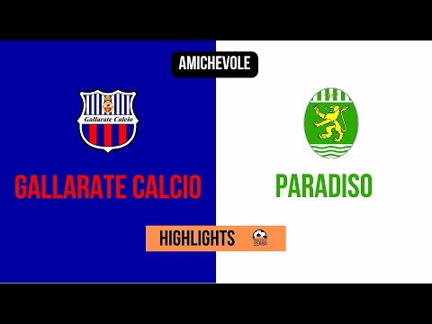 [HIGHLIGHTS] Amichevole 14.01.2023 - Gallarate Calcio - Paradiso Calcio