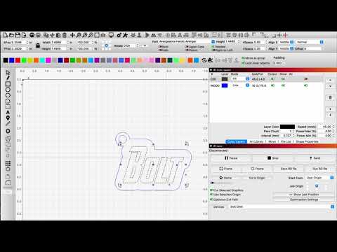 Thunder Laser Bolt: Your first Cut, Score and Engraving in Lightburn