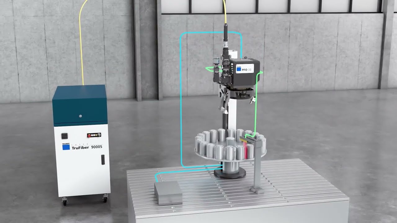 TRUMPF Laser Technology: Welding on-the-fly with 2D and SCP with encoder input