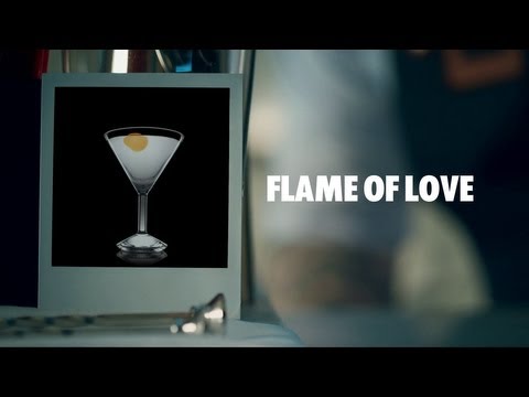 FLAME OF LOVE DRINK RECIPE - HOW TO MIX
