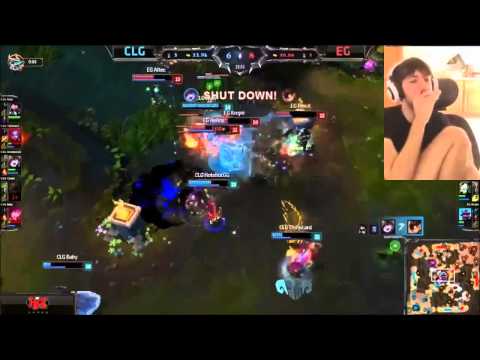 Hotshotgg Reacts To CLG vs Eg