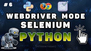 Python Selenium #6 WebDriver mode | Отключение режима WebDriver