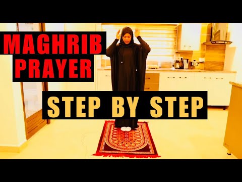 MAGHRIB PRAYER | This is how to pray Maghrib Salat | correct way to pray in Islam | Muslim prayer