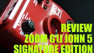 Video thumbnail for REVIEW Zoom G1J John 5 Signature (HD) by Reviews en Español