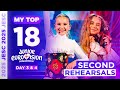 Junior Eurovision 2025 SECOND REHEARSALS MY TOP 18
