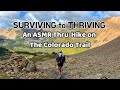 Surviving to Thriving: A Colorado Trail Thru Hike [ASMR]