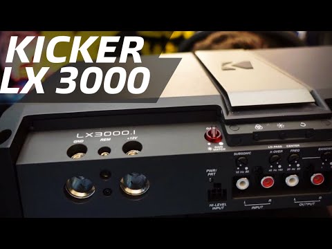 THE NEW KICKER LX 3000.1 AMPLIFIER : Power Test and Features