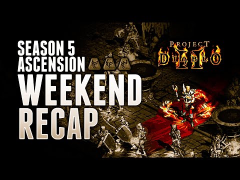 Season 5 Weekend Recap - Summon Necro - Project Diablo 2 (PD2)