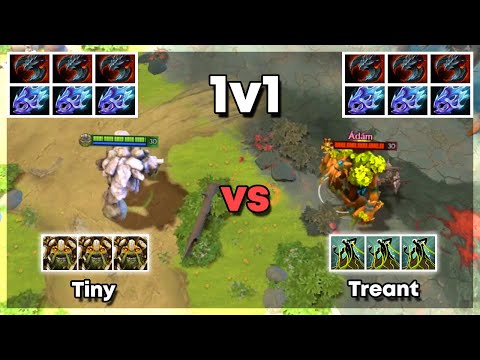 Tiny vs Treant Protector - Who will win? Dota 2