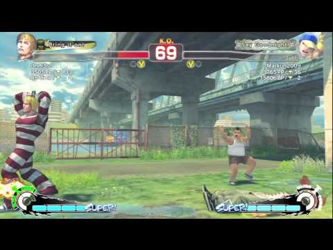 Super Street Fighter IV AE - dnm3rd (Cody) Vs Markun2009 (Yun)