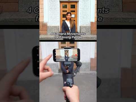 4 Gimbal Moves to Film People | Osmo Mobile 7P Tutorial