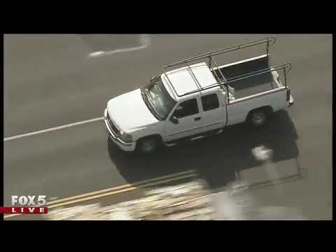 Wild police chase in California