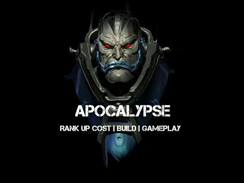 [Marvel Future Fight] Apocalypse: Upgrade rank up cost |  build |  gameplay
