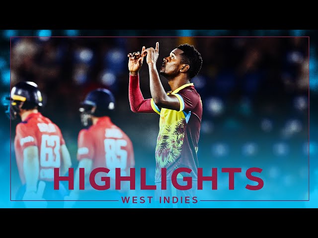 Hosein Takes 4-Fer & Curran Hits Crucial 41 | Extended Highlights | West Indies v England | 3rd T20I