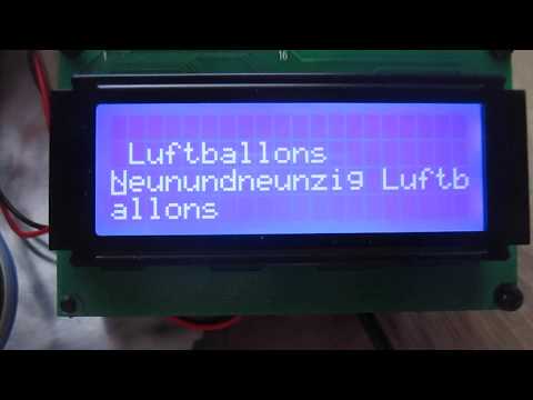 ZX81-Midiplayer und Nenas 99 Luftballons
