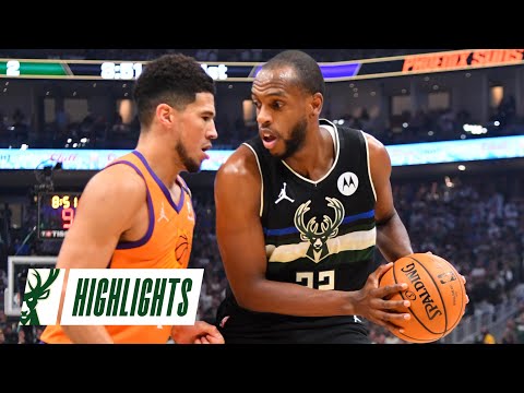 Khris Middleton NBA Finals 2021 Complete Highlights | Clutch Shots In Crunch Time